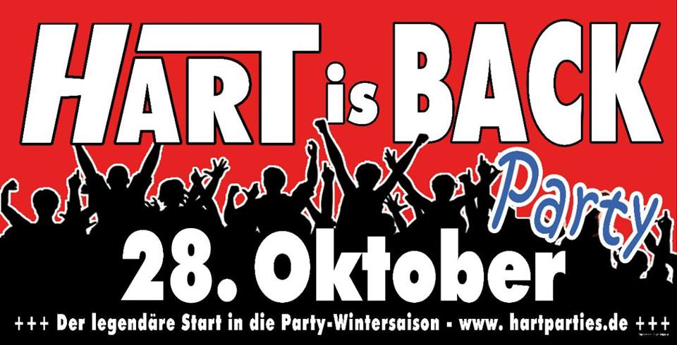 HART IS BACK – 28. Oktober